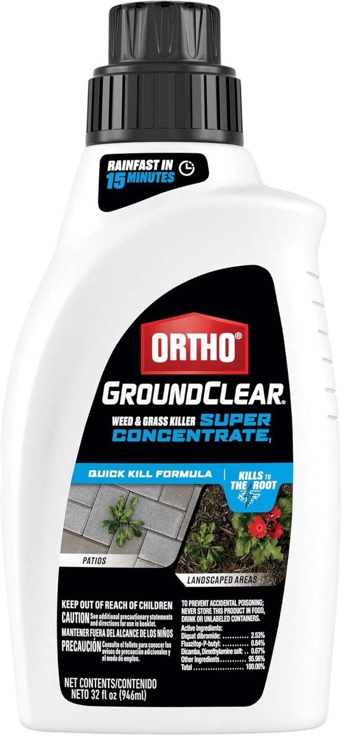 Ortho GroundClear super concentrate weed and grass killer 32 fl oz